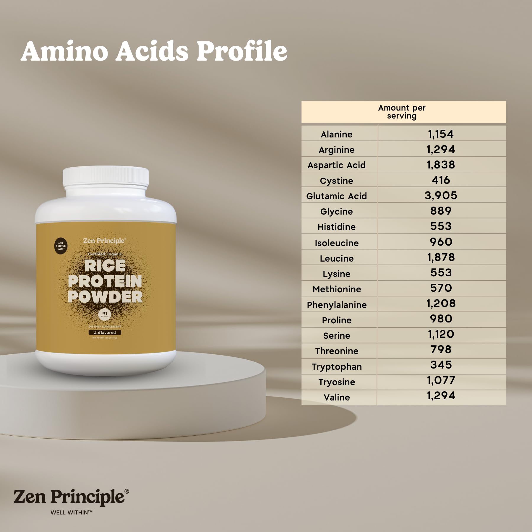 Zen Principle vaso con batido listo para consumo y digestión fácil