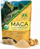 Zen Spirit envase frontal de maca orgánica mostrando tamaño y presentación