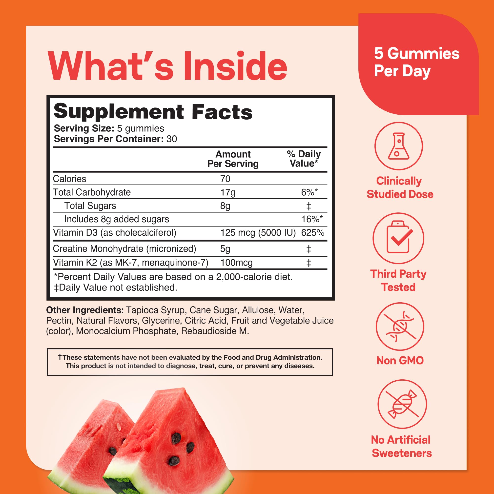 Zena Nutrition detalle de etiqueta con lista de ingredientes y control de calidad