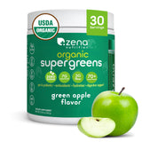 Zena Nutrition frente del envase mostrando etiqueta y beneficios