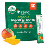 Zena Nutrition frente del paquete mostrando información del producto y beneficio práctico