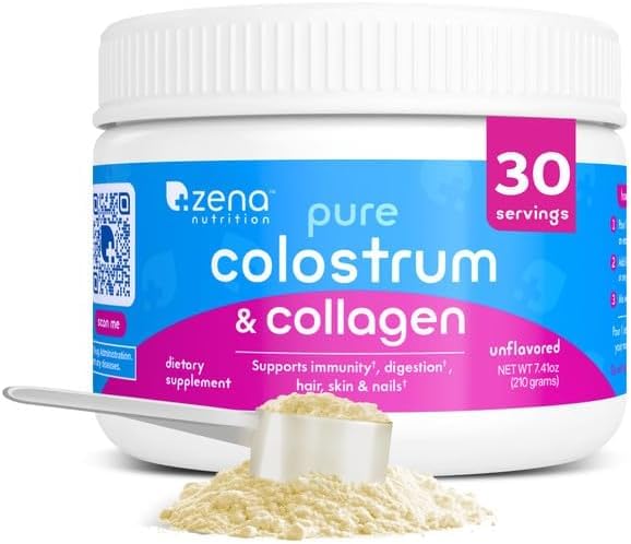 Zena Nutrition envase frontal mostrando etiqueta clara y beneficios
