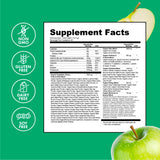 Zena Nutrition ingredientes primarios dispuestos: espirulina y bayas orgánicas