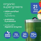Zena Nutrition sobre abierto mostrando textura fina del polvo