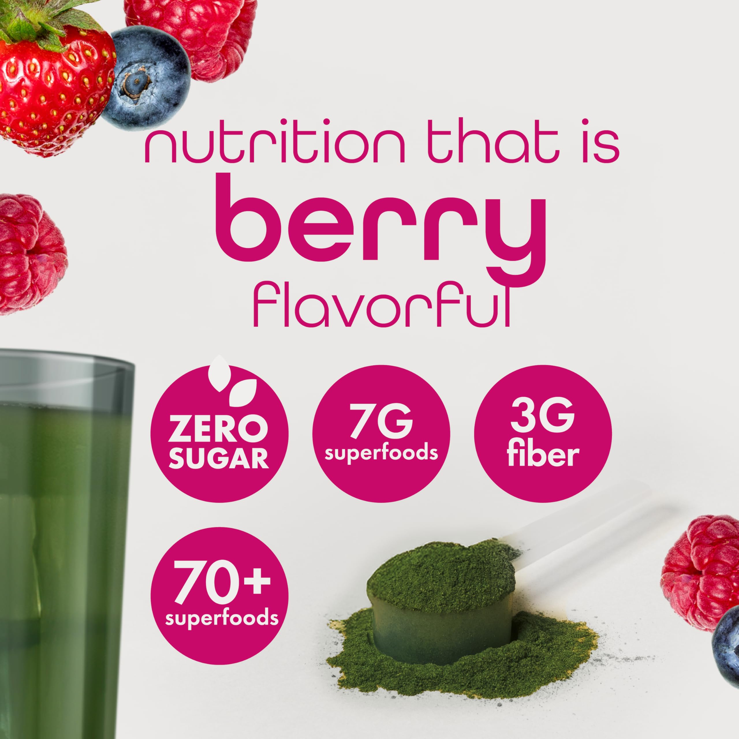 Zena Nutrition cucharita midiendo porción de 7 g para control fácil