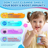 ZenBofres madre y niño tomando gomita, apoyo cómodo para la salud digestiva