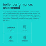 Blister abierto ZENERGY con 8 piezas listos para usar y llevar en bolsillo
