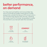 ZENERGY etiqueta ingredientes B6 B12, muestra vitaminas y composición