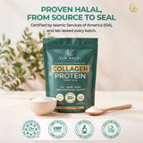 Zen Halal textura del polvo hidrolizado para mezcla rápida y disolución fácil