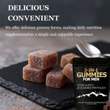 Etiqueta y información nutricional de Zenith Gummies mostrando transparencia
