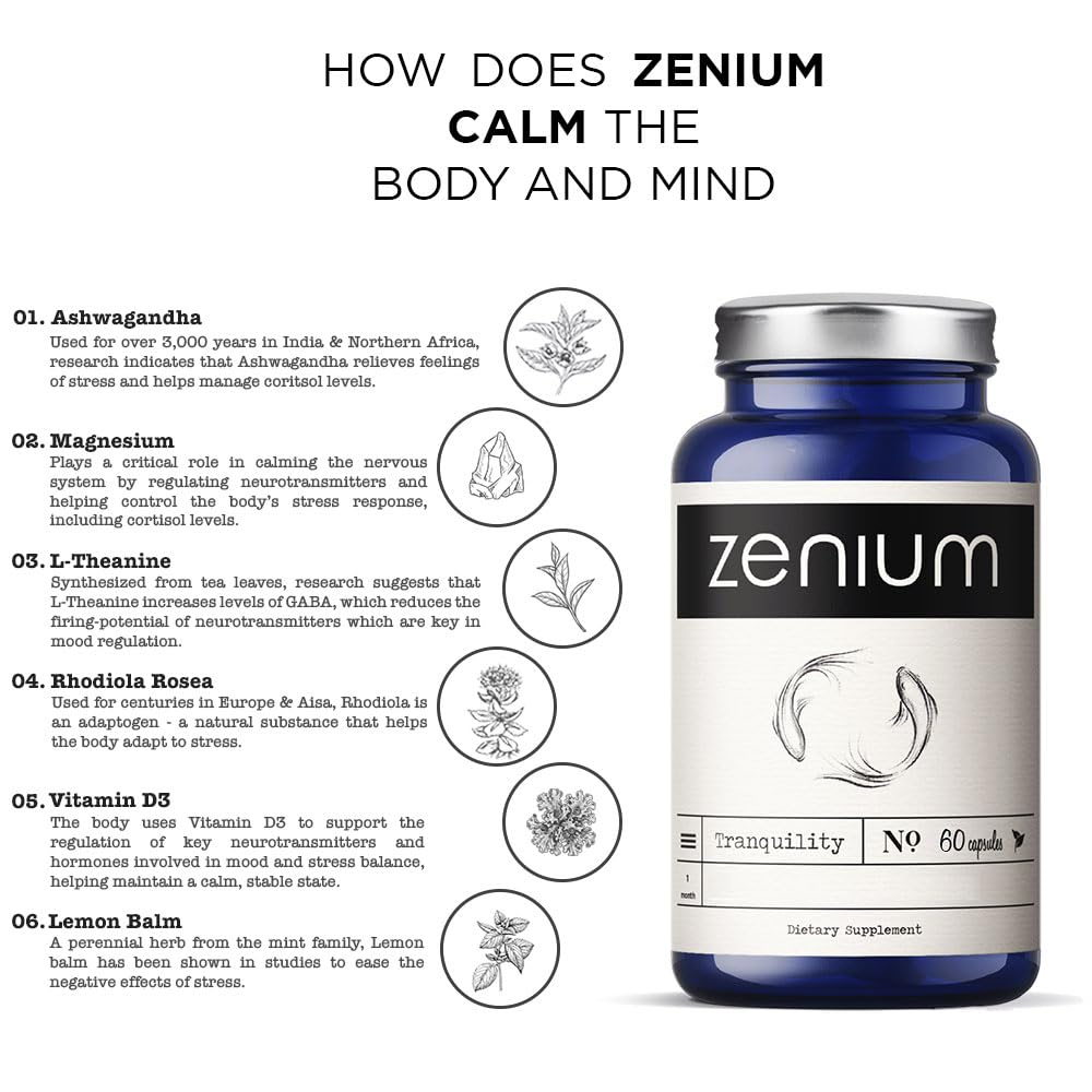 Zenium cápsula en mano para comparar tamaño y facilitar la dosificación