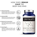 Zenium cápsula en mano para comparar tamaño y facilitar la toma diaria