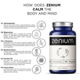 Zenium cápsula en mano para comparar tamaño y facilitar la dosificación