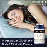 Zenium cápsulas en primer plano que muestran textura y pureza para mejor absorción
