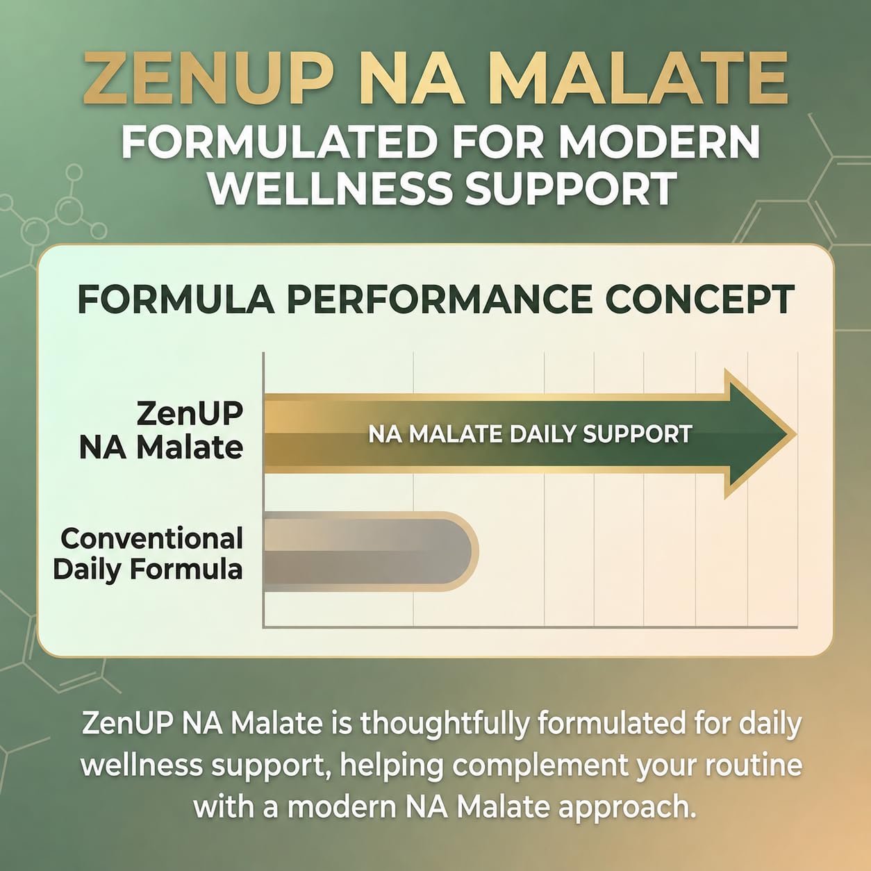 ZenUP etiqueta con información nutricional para ver dosificación por servicio
