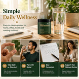 Zenutral etiqueta con ingredientes y certificaciones, transparencia y pureza