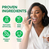 Zenwise Health etiqueta de ingredientes destacando EGCG y polifenoles para claridad