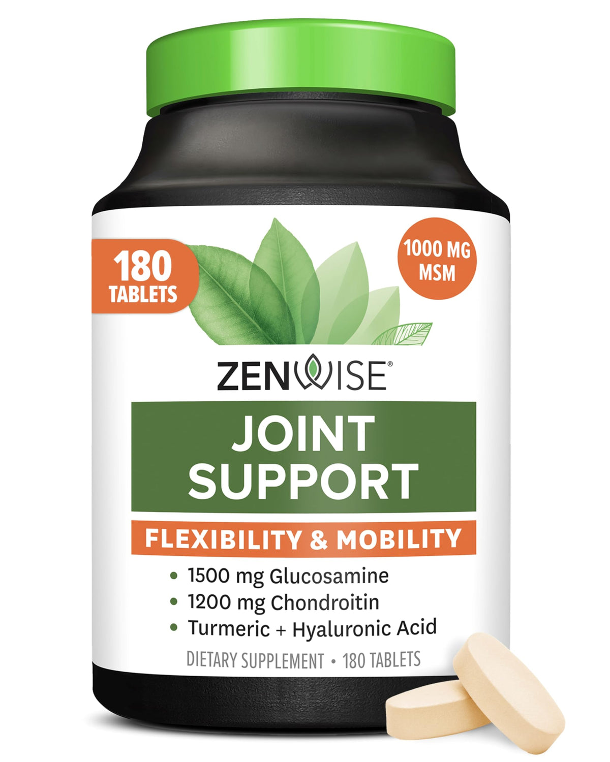 Zenwise Health frente del envase mostrando el producto y beneficios