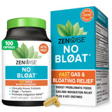 Zenwise Health botella frontal mostrando etiqueta y beneficios claros