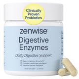 Zenwise Health envase frontal con etiqueta clara y beneficios visibles