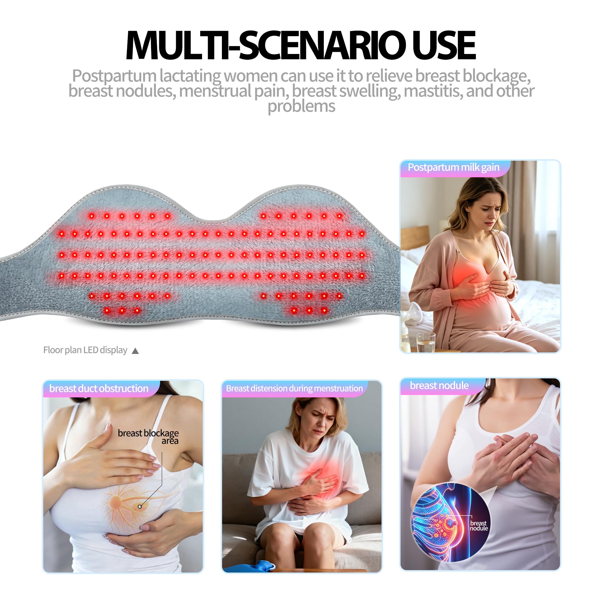 ZenWrap detalle de superficie que muestra material cómodo y seguro