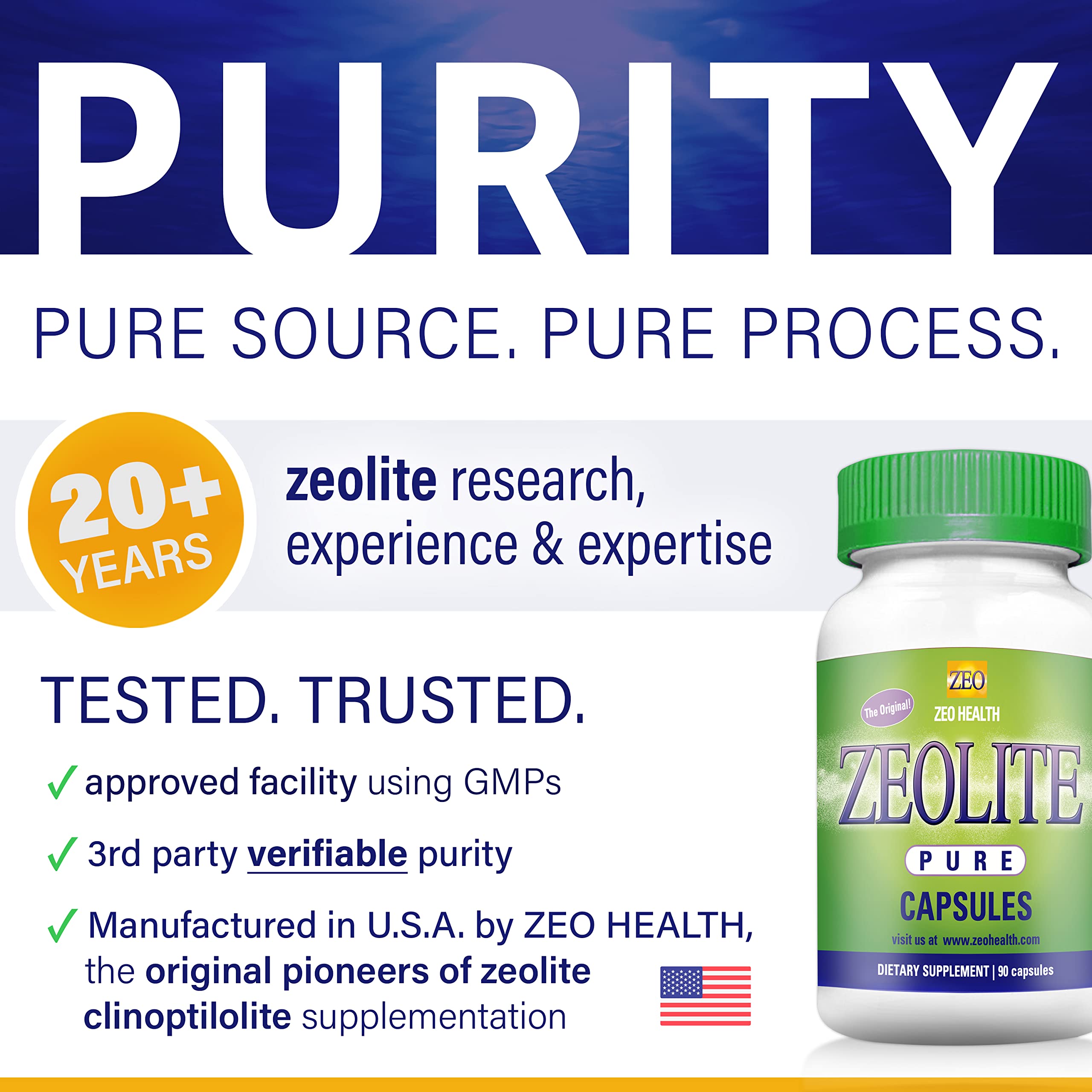 Zeo Health cápsula abierta mostrando 900 mg y facilidad de uso