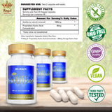 Zeo Health etiqueta con información nutricional y garantía de calidad