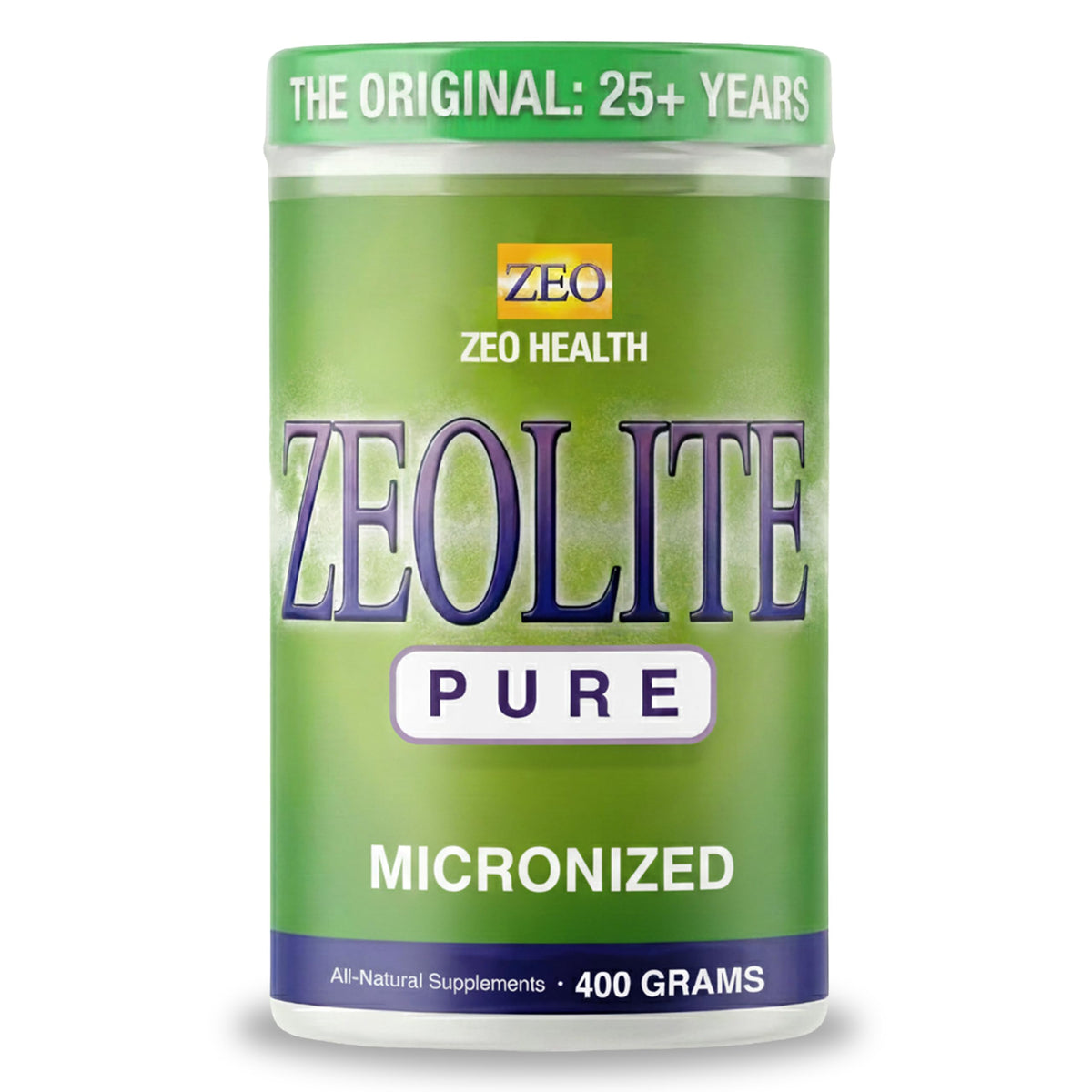 Zeo Health frente del empaque mostrando presentación y beneficios