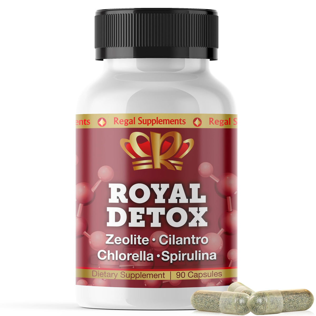 Zeo Health Royal Detox frente del empaque mostrando presentación clara y beneficios