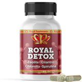 Zeo Health Royal Detox frente del empaque mostrando presentación clara y beneficios