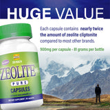 Zeo Health cápsulas junto a vaso de agua mostrando uso diario sencillo