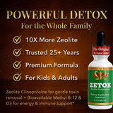 Zeo Health ZETOX cuentagotas en detalle para dosificación precisa