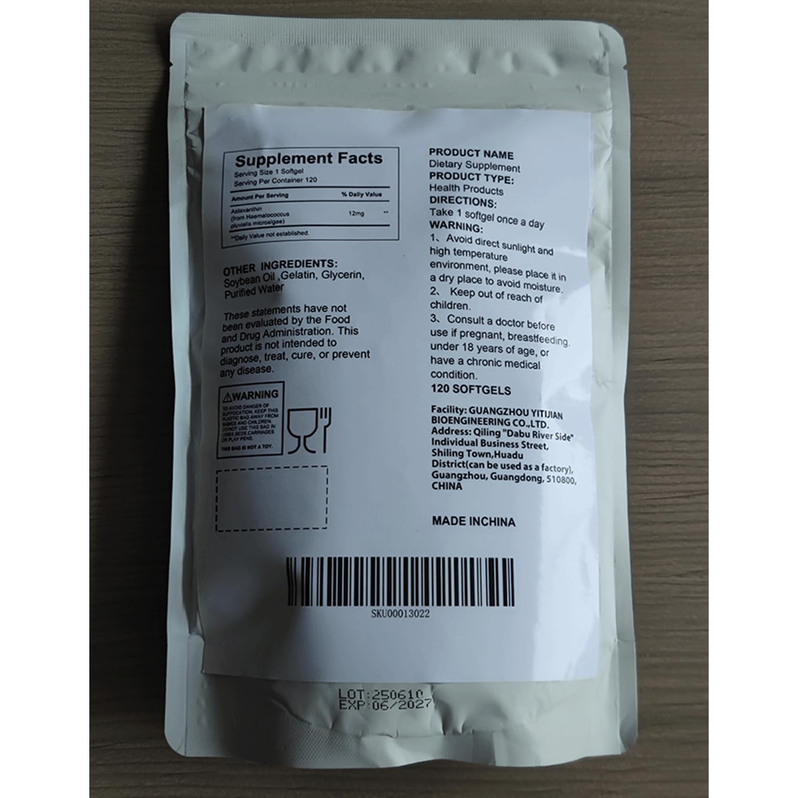 Zeria Organics microalga Haematococcus pluvialis, origen natural de astaxantina