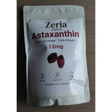 Zeria Organics embalaje lateral mostrando diseño y detalles del producto