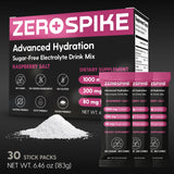 Zerospike etiqueta nutricional destacando sodio, potasio y magnesio