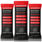 Zerospike frente del paquete 30 sobres mostrando conveniencia