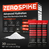 Zerospike polvo en primer plano mostrando textura fina y solubilidad