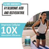 Zeylamum cápsula en primer plano, textura liposomal visible y fácil ingestión