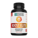 ZHOU envase frontal mostrando 90 cápsulas y beneficio de energía
