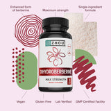 ZHOU etiqueta con información nutricional clara y beneficios verificables