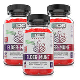 ZHOU envase frontal de Elder-Mune mostrando la marca y beneficios