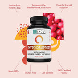 ZHOU etiqueta con ingredientes para verificar dosis y composición