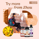 ZHOU jengibre y cúrcuma frescos ilustrando ingredientes naturales