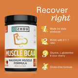 ZHOU bebida mezclada en vaso resaltando sabor refrescante y energía rápida