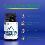 ZHOU Neuro-Peak cápsula en detalle, destaca fórmula para memoria