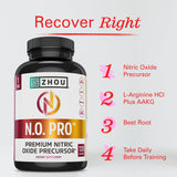 ZHOU N.O. Pro polvo de remolacha detalle, fuente natural de nitratos para rendimiento