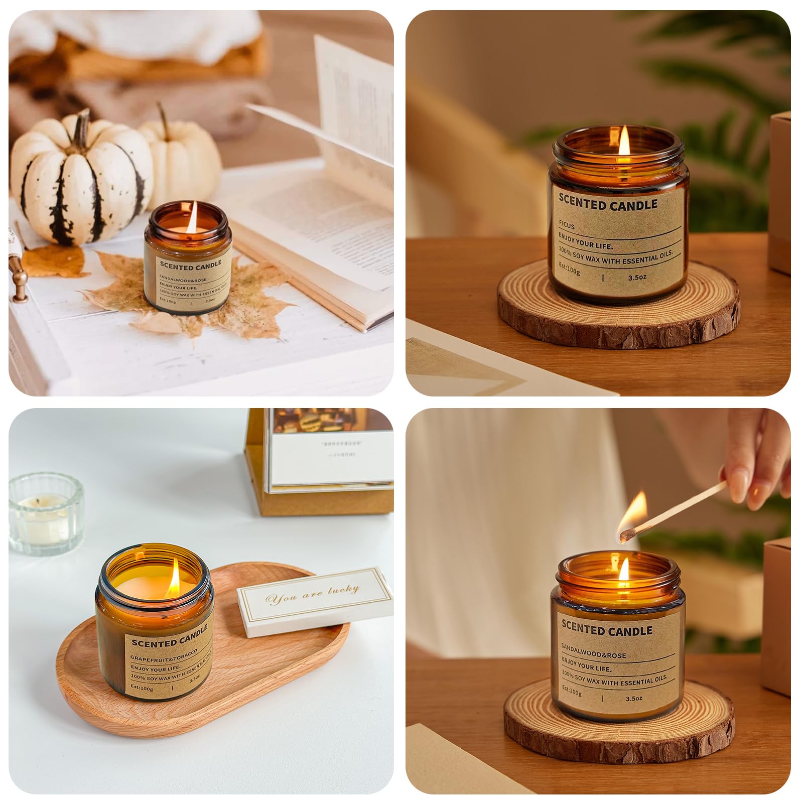 ZHTLTHZ vela encendida junto a bañera para ambiente relajante y spa