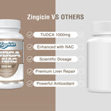 Zingicin disposición de 120 cápsulas que sugiere suministro prolongado