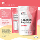Comparación de tamaño del pack Zint Keto Collagen 2 x 32 oz para duración extendida