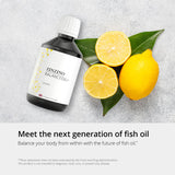 Etiqueta ZINZINO BalanceOil+ con lista de ingredientes y presencia de aceite de oliva